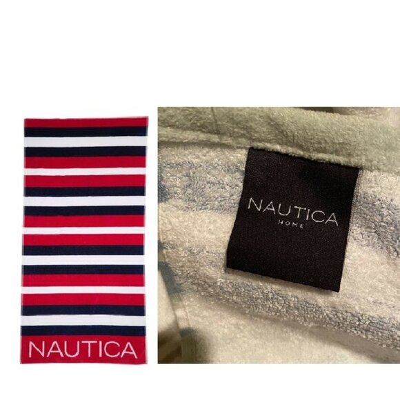 New w/Tags Sealed Nautica X-Large Beach / Bath Towel From Nordstrom - Picture 3 of 4